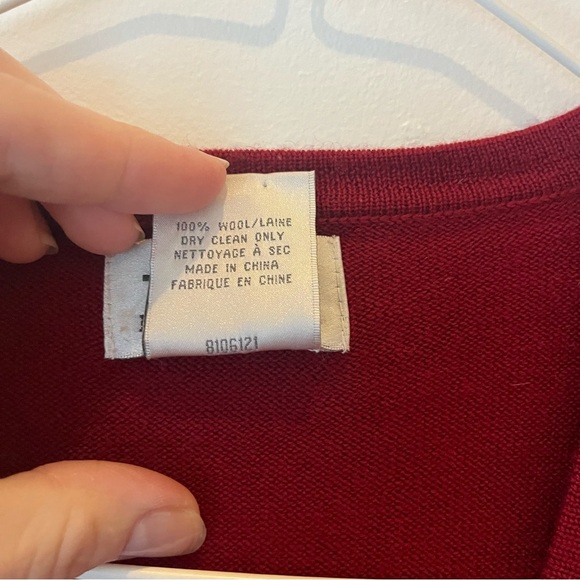 Tabi International cottagecore wool cable knit grandma preppy cardigan small - Picture 5 of 9